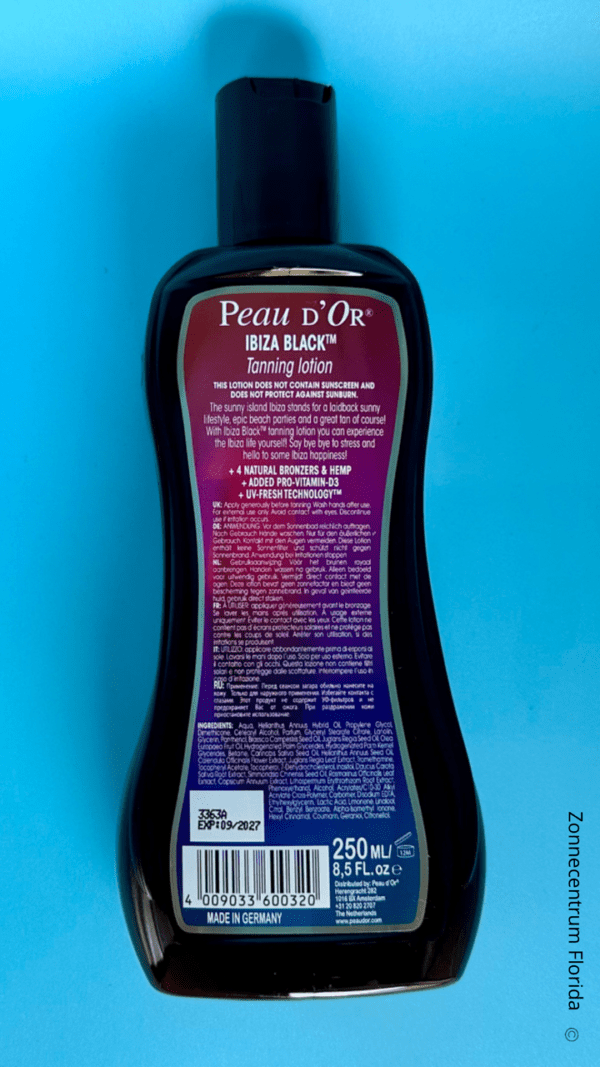 Ibiza Black Peau d or 250 ml Florida