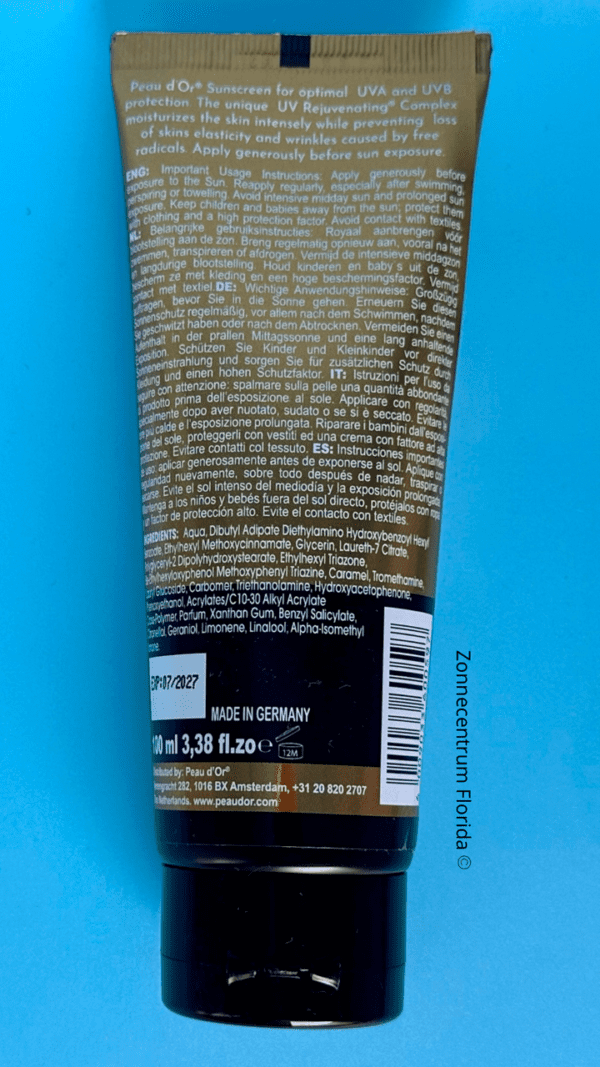 SPF Peau d or 250 ml Florida